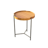 Flow Side Table By Accord, Color: Teak, Size: Small, Medium, ,| Casa Di Luce Lighting