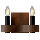 Flow Wall Light Imbuia By Accord