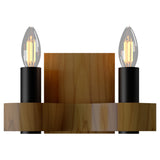 Flow Wall Light Teak By Accord