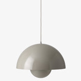 Flowerpot VP2 Pendant Matt Grey Beige By And Tradition