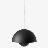 Flowerpot VP2 Pendant Matt Black By And Tradition