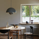 Flowerpot VP2 Pendant Stone Blue By And Tradition Lifestyle View