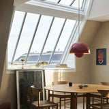 Flowerpot VP2 Pendant Vermilion Red By And Tradition Lifestyle View