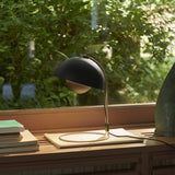 Flowerpot VP4 Table Lamp Matte Black By And Tradition Lifestyle View