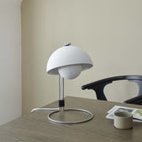 Flowerpot VP4 Table Lamp Matte White By And Tradition Lifestyle View1