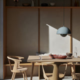 Flowerpot VP7 Pendant Stone Blue By And Tradition Lifestyle View