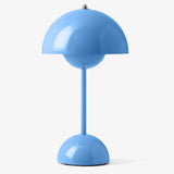 Flowerpot VP9 Portable Table Lamp Swim Blue By And Tradition