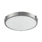 Floyd Flush Mount — 13 Inch, Brushed Nickel