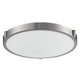 Floyd Flush Mount — 17 Inch, Brushed Nickel