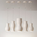 Fluid III Pendant Light White By Geo Contemporary Lifestyle View 1