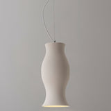 Fluid II Pendant Light White By Geo Contemporary Lifestyle View