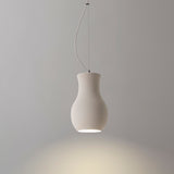 Fluid I Pendant Light White By Geo Contemporary Front View