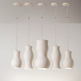 Fluid I Pendant Light White By Geo Contemporary Lifestyle View 1