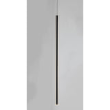 Flute 1-Light LED Pendant by ET2 - 1 Inch, Polished Chrome