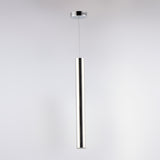 Flute 1-Light LED Pendant by ET2 - 4.75 Inch, Polished Chrome
