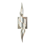 Flux Wall Sconce, shown in Sterling, by Hubbardton Forge