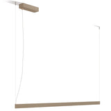 Fly Linear Suspension Light Medium Satin Golden Nickel By Contradi