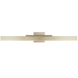 Fly Picture Light 35 Inch Satin Golden Nickel By Contradi