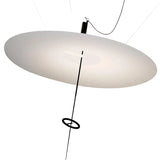 Flying Disc Pendant by Ingo Maurer