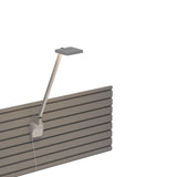 Focaccia Solo Desk Lamp By Koncept, Finish: Silver, Mount Option: Slatwall