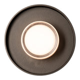 Focal Wall/Ceiling Light Small, shown in Oil Rubbed Bronze, Bronze, by Hubbardton Forge