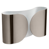 Foglio Wall Light Black Nickel By Flos