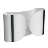 Foglio Wall Light Chrome By Flos