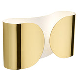 Foglio Wall Light Gold By Flos - With Light