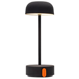 Fokus Battery Table Lamp Anthracite By Kooduu - Front View