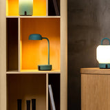 Fokus Battery Table Lamp Anthracite By Kooduu - Lifestyle View1