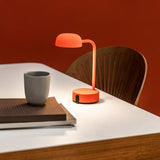 Fokus Battery Table Lamp Anthracite By Kooduu - Lifestyle View2