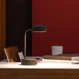 Fokus Battery Table Lamp Anthracite By Kooduu - Lifestyle View