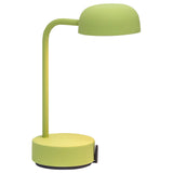 Fokus Battery Table Lamp Moss By Kooduu - Side View