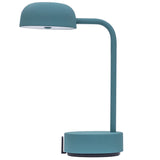 Fokus Battery Table Lamp Smoky Teal By Kooduu