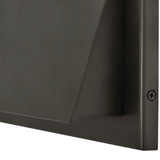 Fold Medium Wall Mount Lantern Black Oxide By Hinkley - Detailed View7