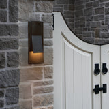 Fold Medium Wall Mount Lantern Black Oxide By Hinkley - Lifestyle View