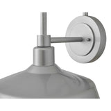Forge Wall Mount Barn Light - Medium Narrow, Antique Brushed Aluminum