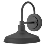 Forge Wall Mount Barn Light - Medium Narrow, Black