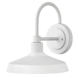 Forge Wall Mount Barn Light - Medium Narrow, Textured White