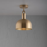 Forked Shade Ceiling Light Brass Medium By Buster And Punch