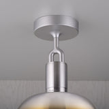 Forked Shade Ceiling Light Burnt Steel Medium By Buster And Punch Detailed View