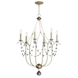 Formosa Chandelier Ecru/Venetian Gold by Maxim Lighting