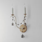 Formosa Wall Sconce Ecru/Venetian Gold by Maxim Lighting