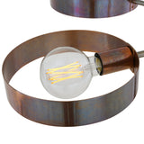 Fossa 6 Arm Chandelier - Antique Brass
