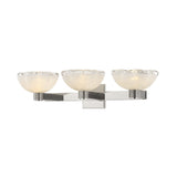 Fraleigh Bath and Vanity Light - 3 Light - Polished Nickel by Hudson Valley