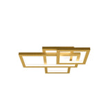 Frame Ceiling Light By Accord, Color: Organic Gold, Size: Small, Medium, Large, ,| Casa Di Luce Lighting