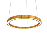 Frame Pendant Teak by Accord