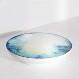 Francis Extra Large Coffee Table, Color: Blue And Yellow Watercolour