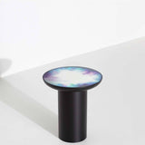 Francis Large Coffee Table By Petite Friture, Color: Blue And Violet Watercolour