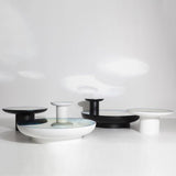 Francis Large Coffee Table By Petite Friture, Color: Blue And Violet Watercolour